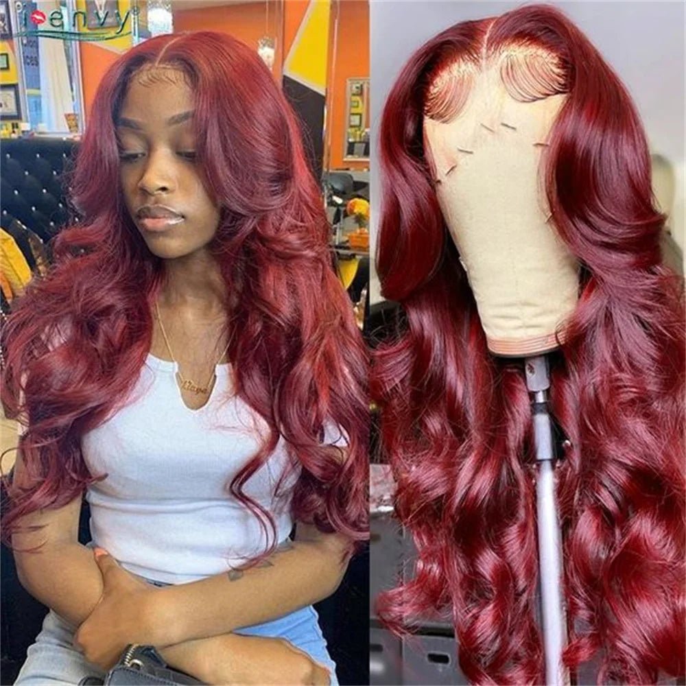 Ash Blonde Body Wave Lace Front Wig - HairNjoy