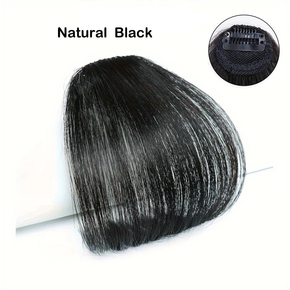 Blunt Fringe Air Bangs Clip - In Hair Extension - HairNjoy