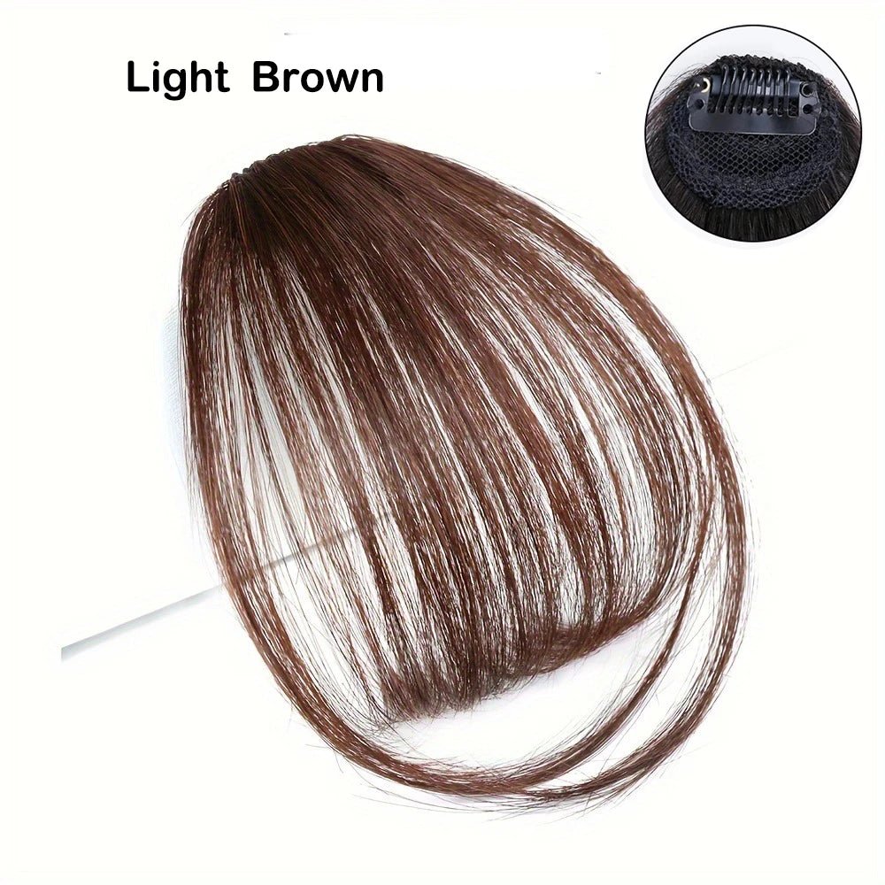 Blunt Fringe Air Bangs Clip - In Hair Extension - HairNjoy
