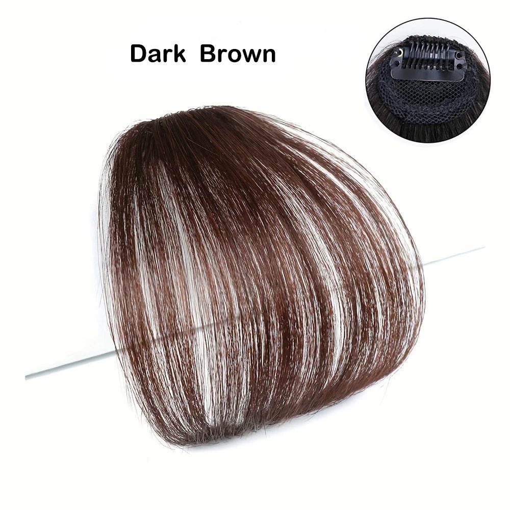 Blunt Fringe Air Bangs Clip - In Hair Extension - HairNjoy