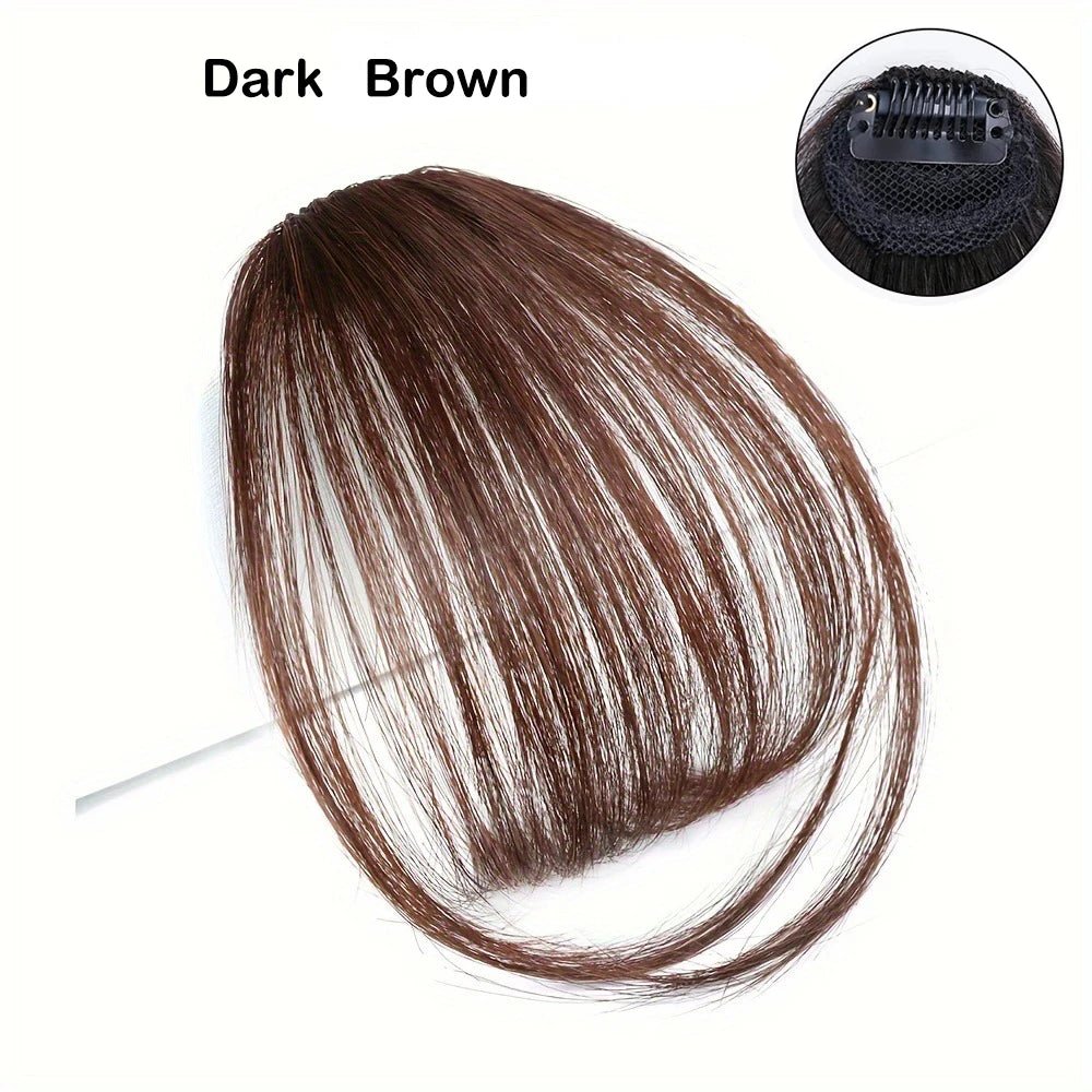 Blunt Fringe Air Bangs Clip - In Hair Extension - HairNjoy