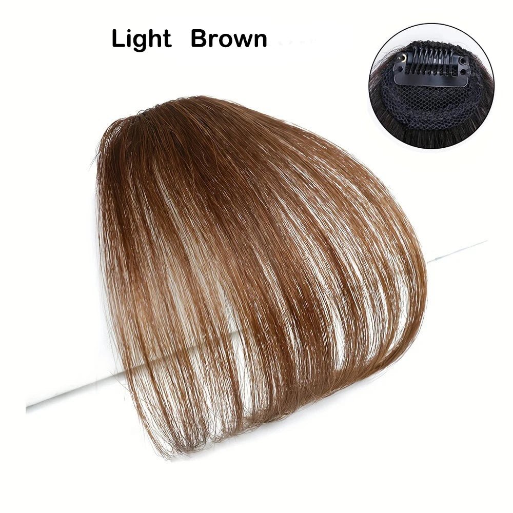 Blunt Fringe Air Bangs Clip - In Hair Extension - HairNjoy