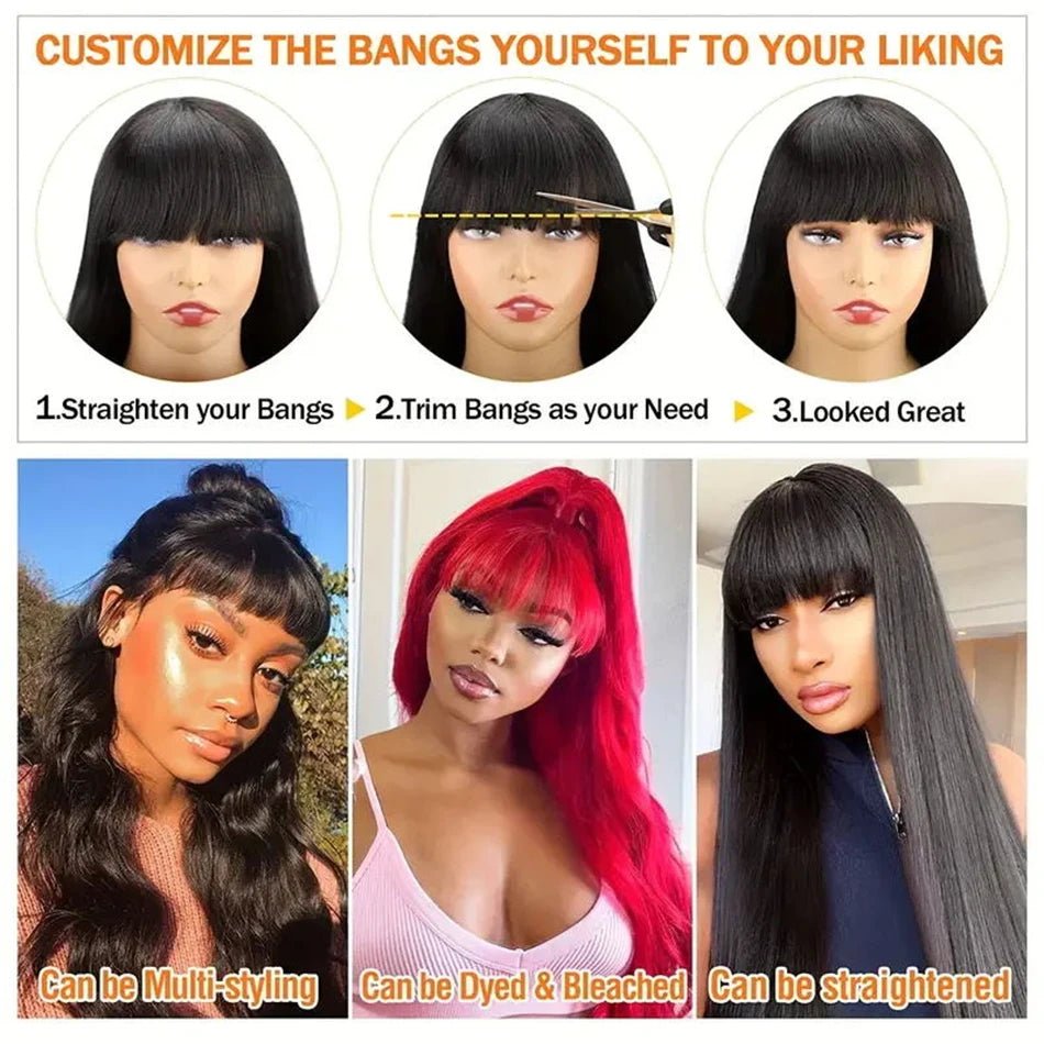 Brazilian Human Hair Wig - HairNjoy