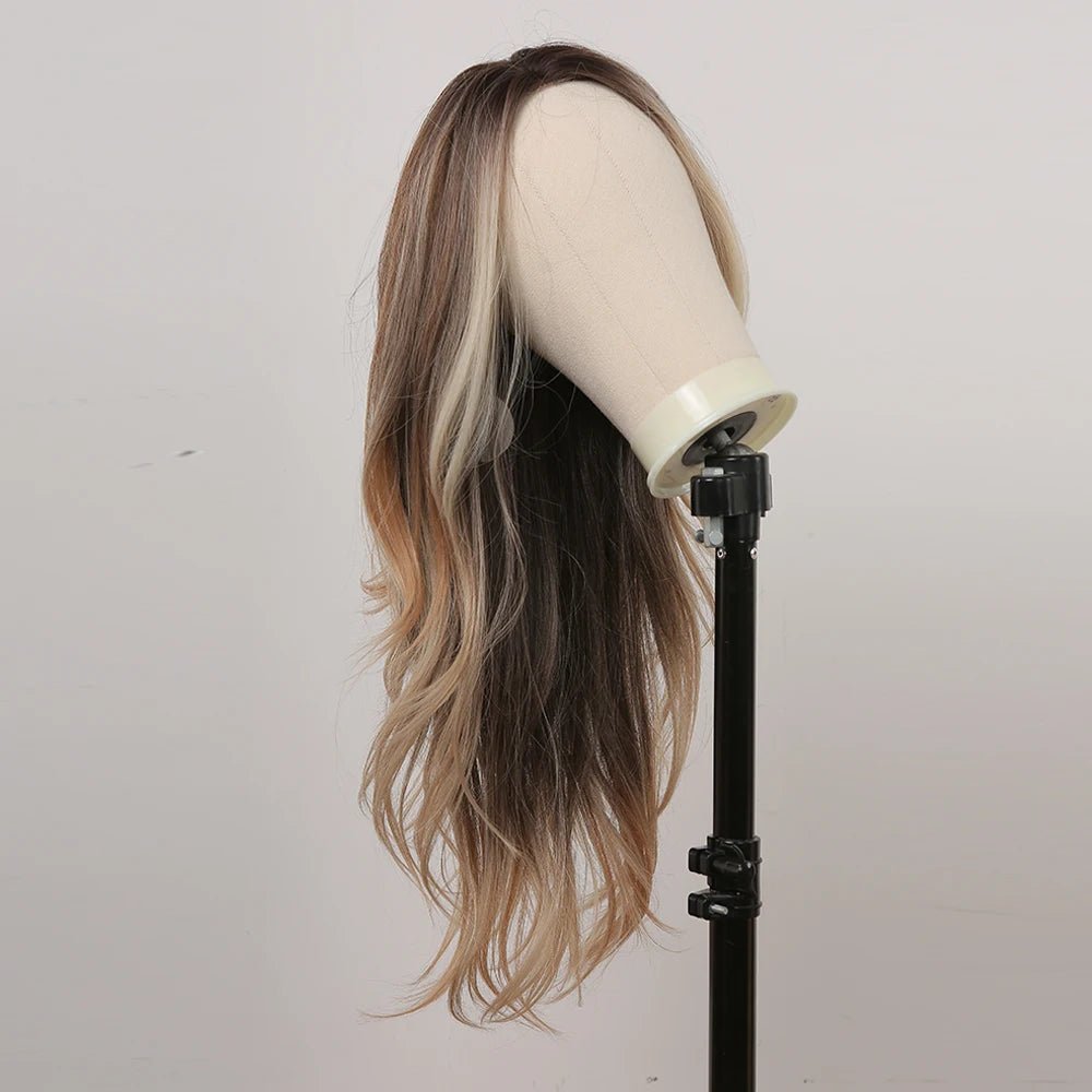 Brown Blonde Balayage Lace Front Wig - HairNjoy