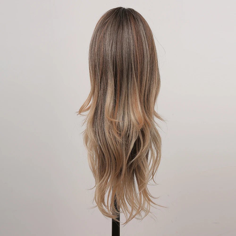 Brown Blonde Balayage Lace Front Wig - HairNjoy