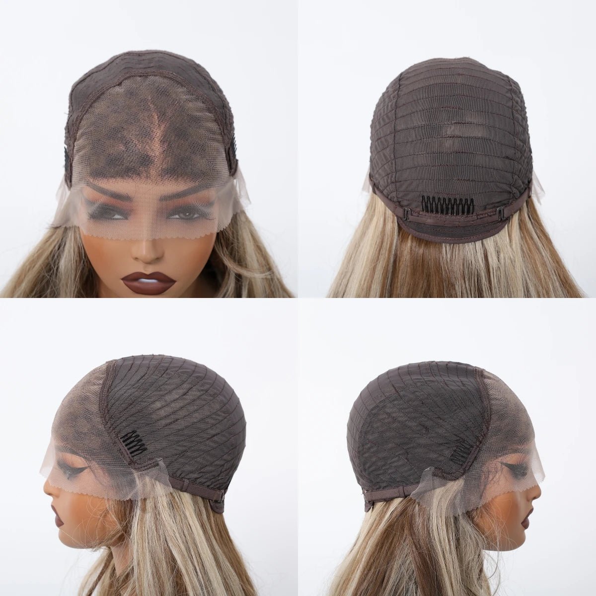 Brown Blonde Body Wave Lace Wig - HairNjoy