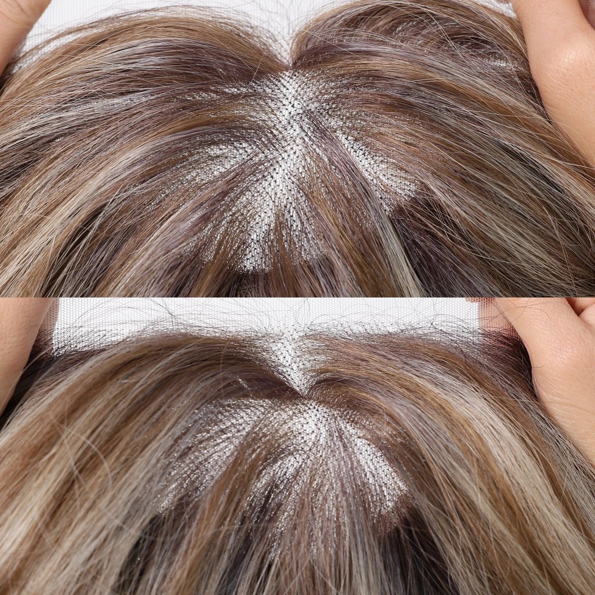 Brown Blonde Body Wave Lace Wig - HairNjoy