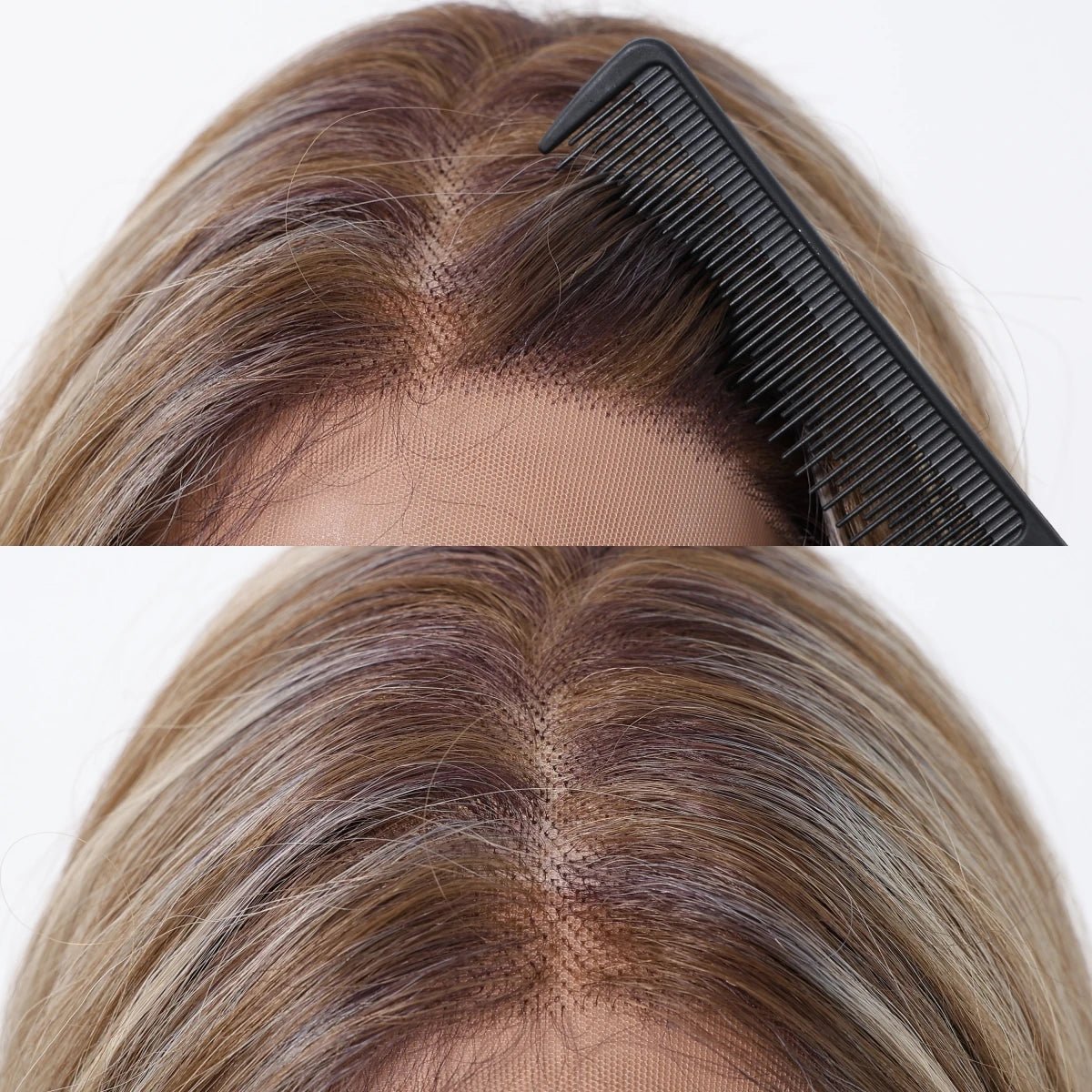 Brown Blonde Body Wave Lace Wig - HairNjoy