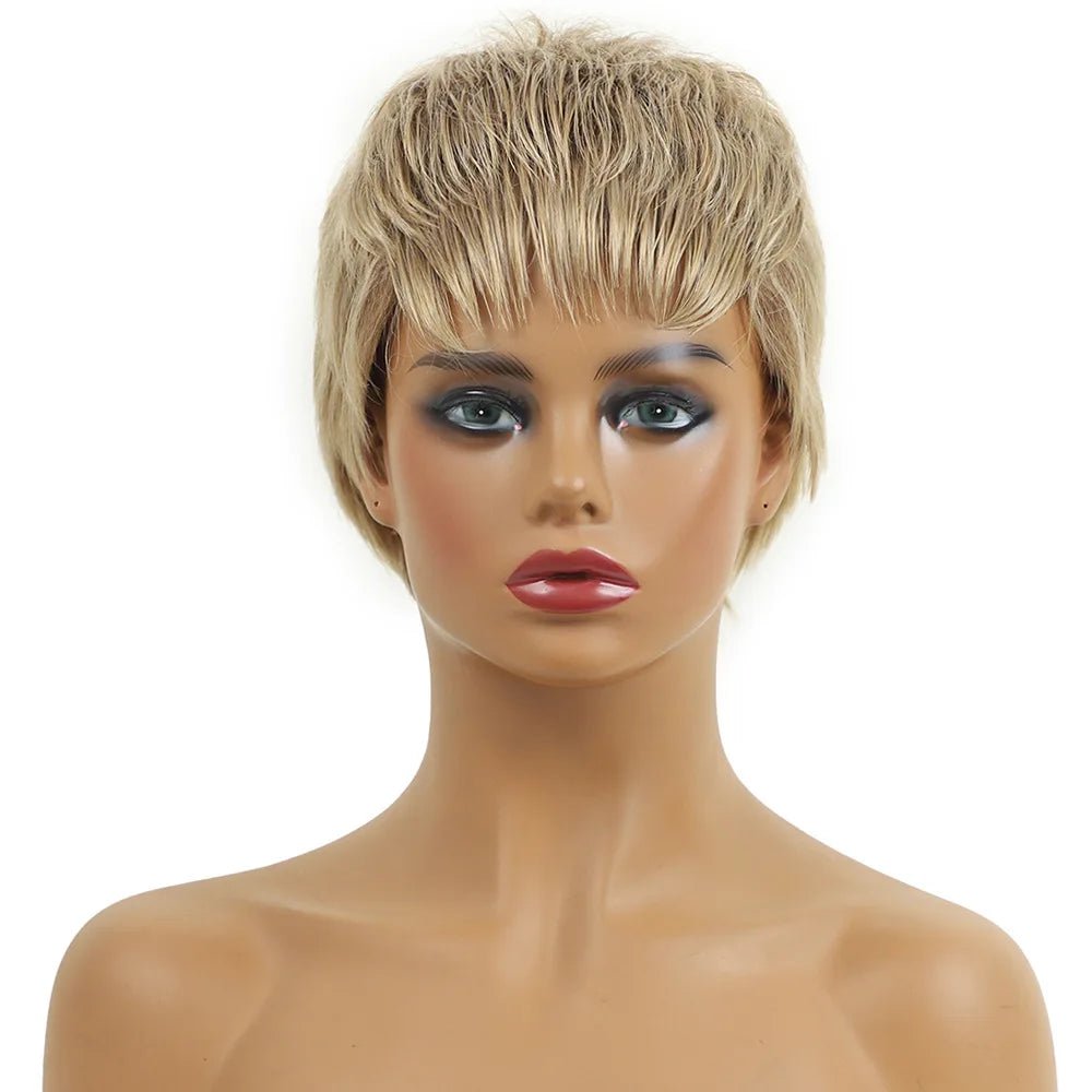 Chic Fiber Fashion Wigs with Bangs - HairNjoy