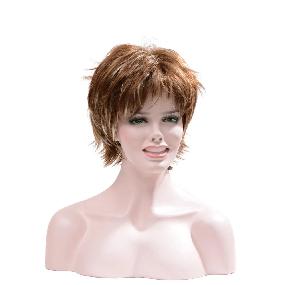 Chic Fiber Fashion Wigs with Bangs - HairNjoy