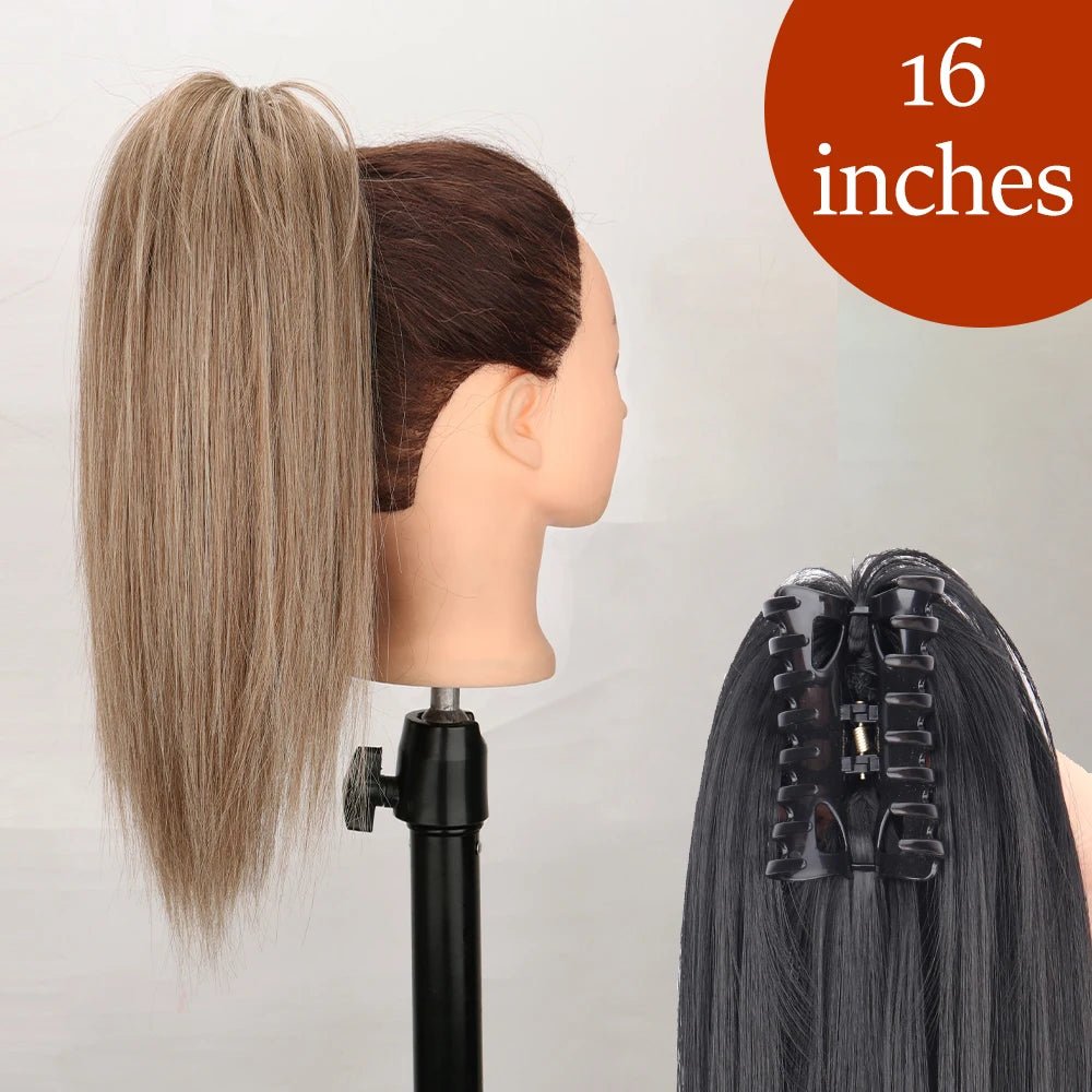 Claw Clip Ponytail Long Hair Extension - HairNjoy