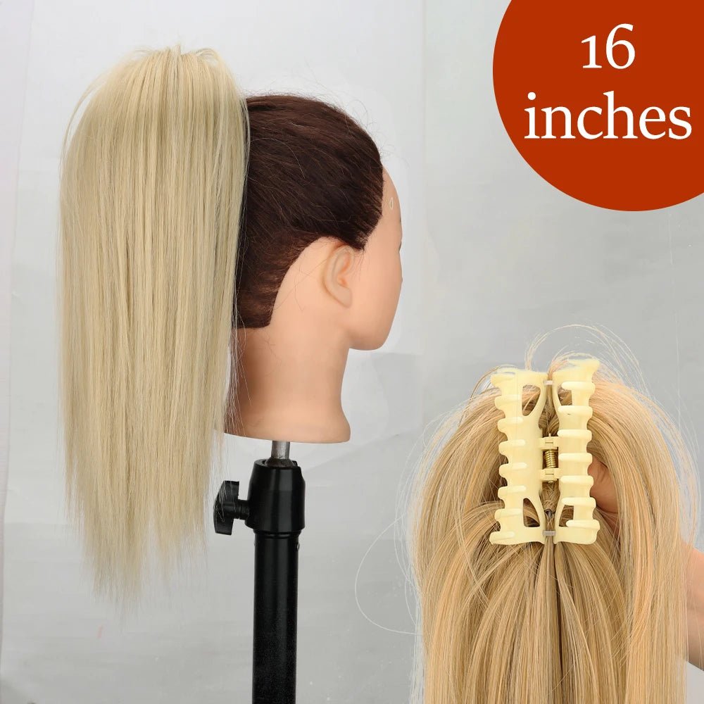 Claw Clip Ponytail Long Hair Extension - HairNjoy