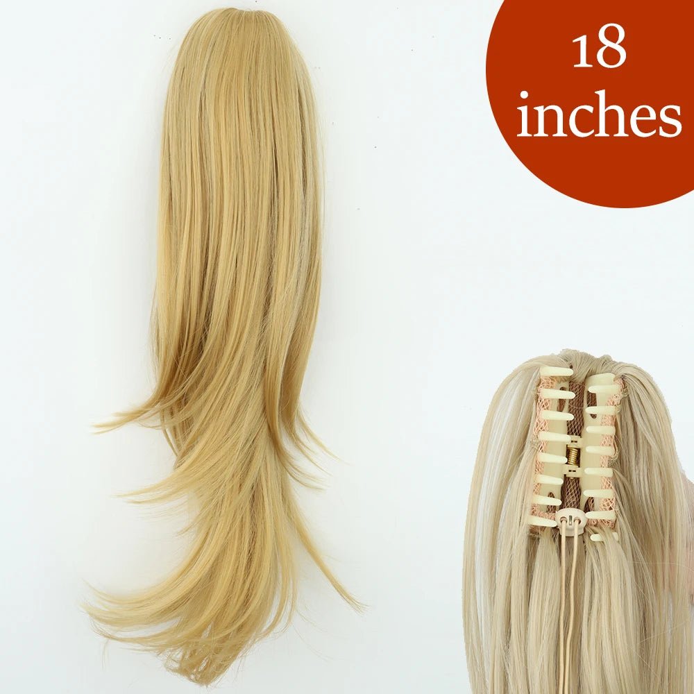 Claw Clip Ponytail Long Hair Extension - HairNjoy
