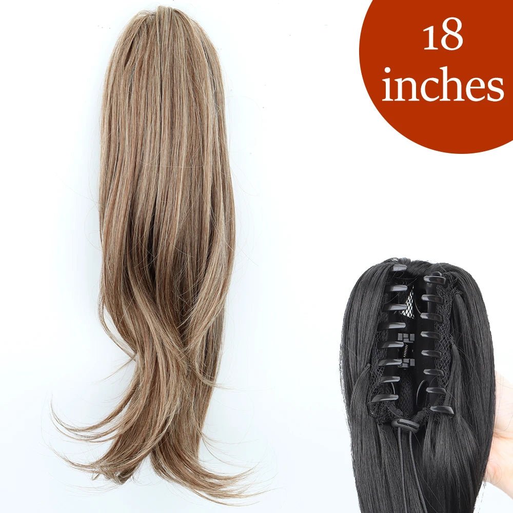 Claw Clip Ponytail Long Hair Extension - HairNjoy