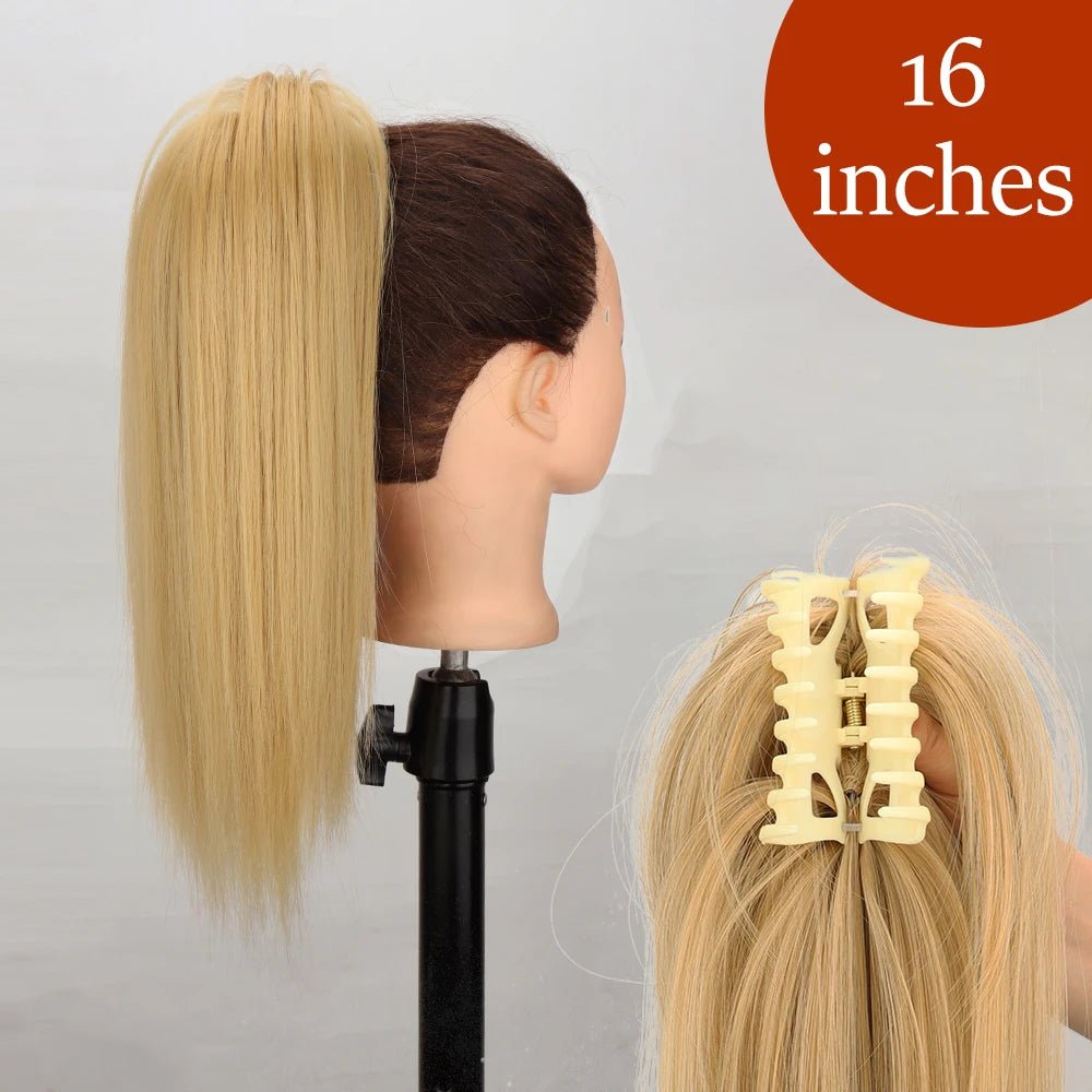 Claw Clip Ponytail Long Hair Extension - HairNjoy