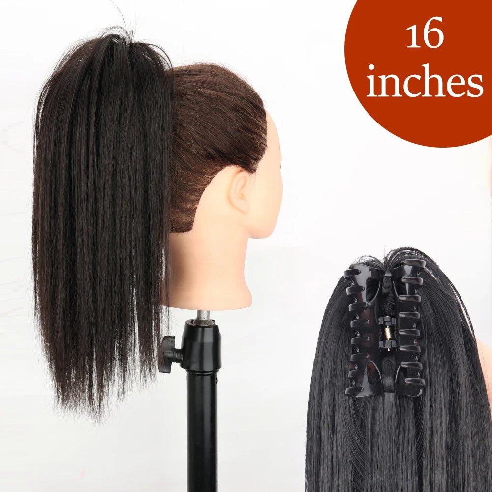 Claw Clip Ponytail Long Hair Extension - HairNjoy