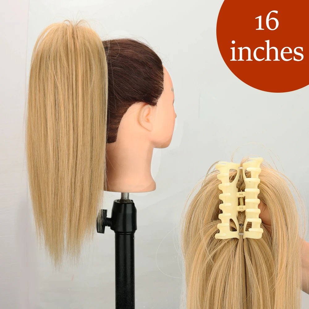 Claw Clip Ponytail Long Hair Extension - HairNjoy