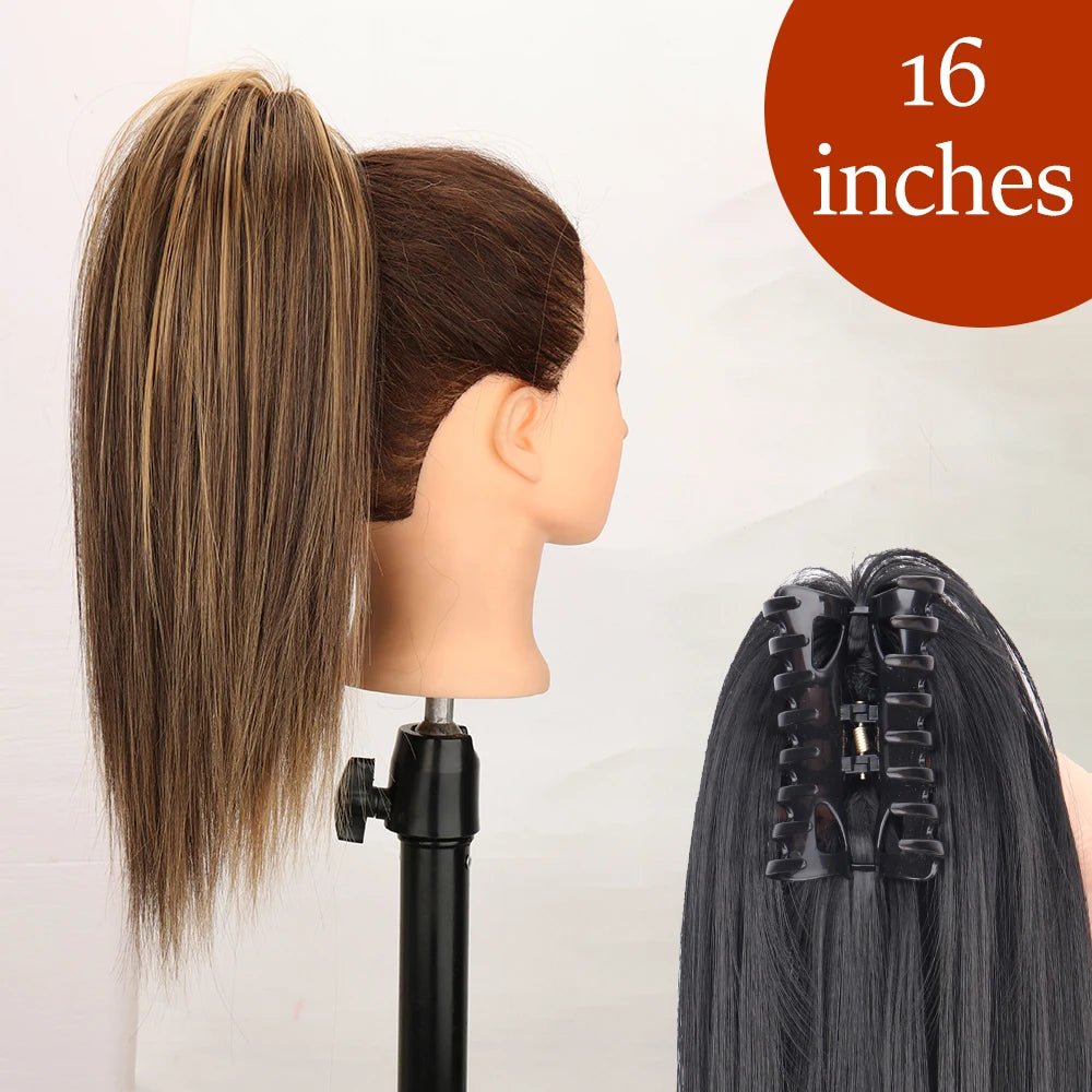 Claw Clip Ponytail Long Hair Extension - HairNjoy