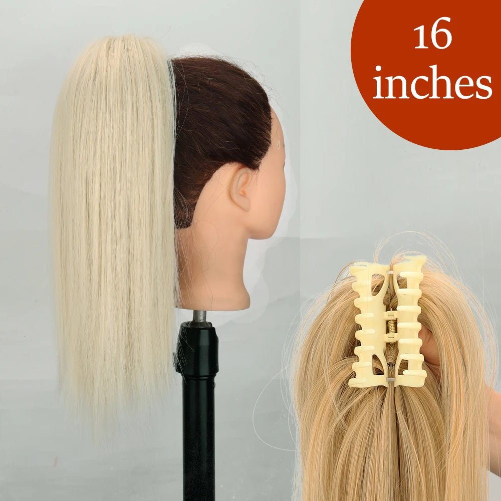 Claw Clip Ponytail Long Hair Extension - HairNjoy