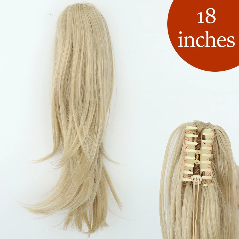 Claw Clip Ponytail Long Hair Extension - HairNjoy