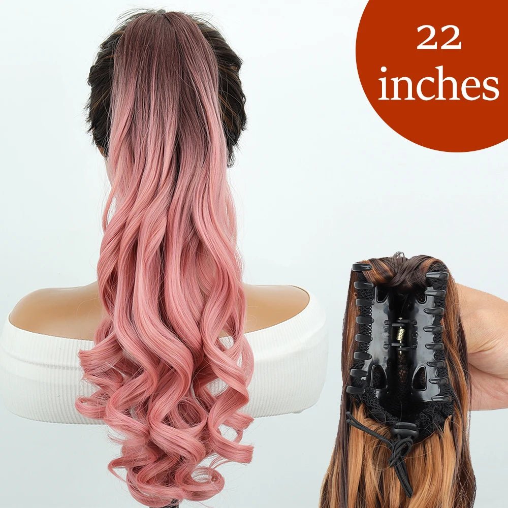 Claw Clip Ponytail Long Hair Extension - HairNjoy