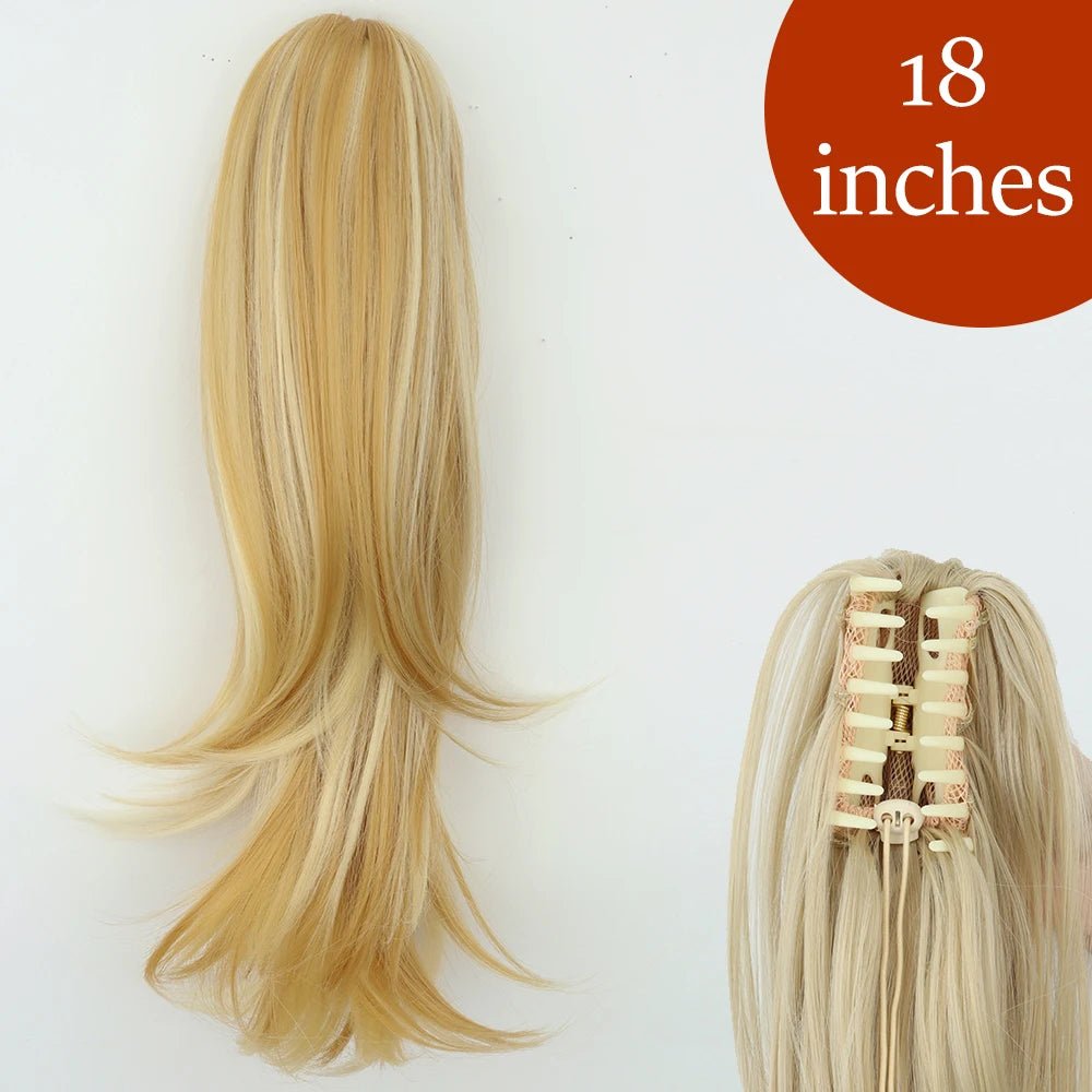 Claw Clip Ponytail Long Hair Extension - HairNjoy