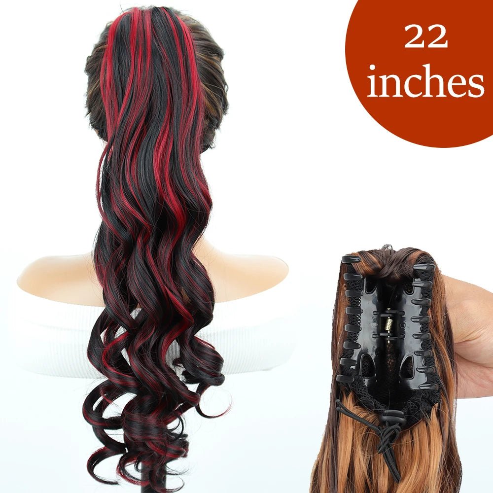 Claw Clip Ponytail Long Hair Extension - HairNjoy