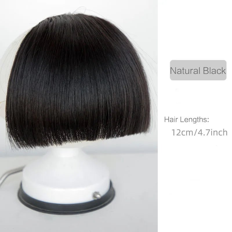 Clip - In Natural Fringe Hairpiece Extension - HairNjoy