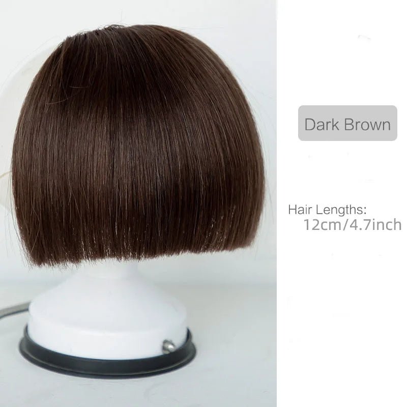 Clip - In Natural Fringe Hairpiece Extension - HairNjoy