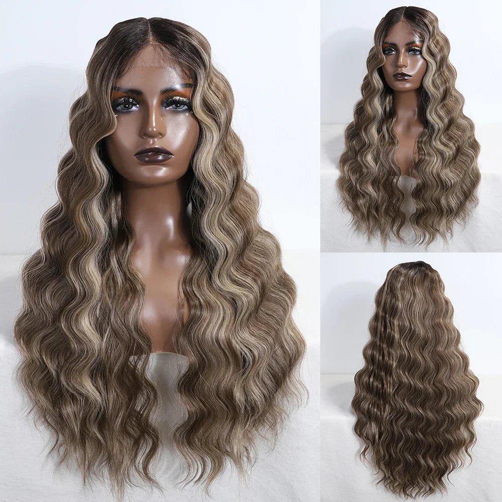 Cosplay Curly Lace Front Wig - HairNjoy