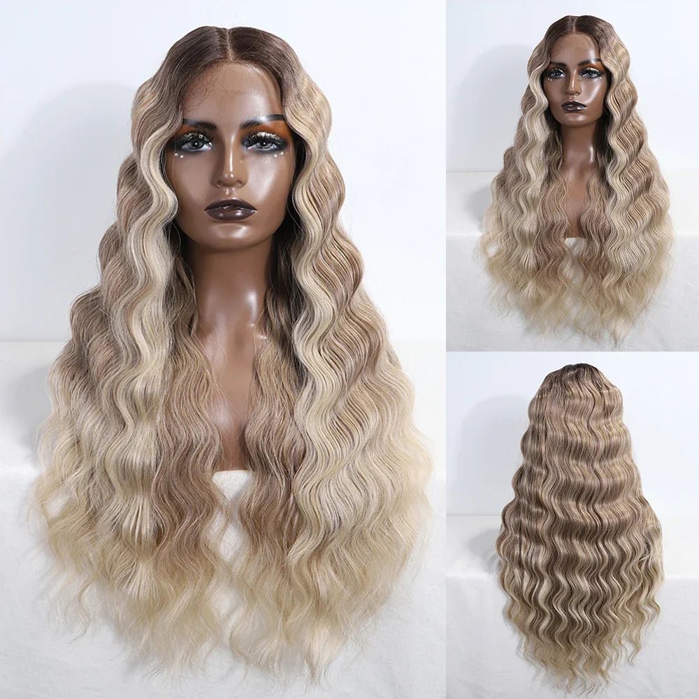 Cosplay Curly Lace Front Wig - HairNjoy