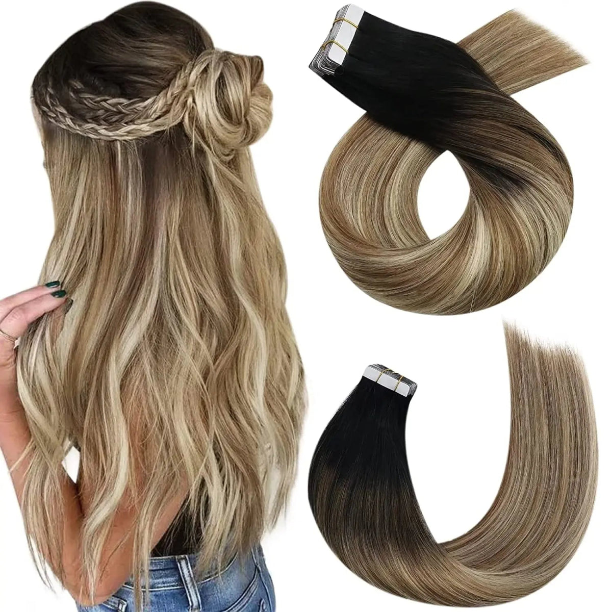 Easy Blend Tape - In Human Hair - HairNjoy