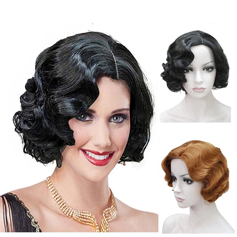 Flapper Hairstyles Short Wig - HairNjoy