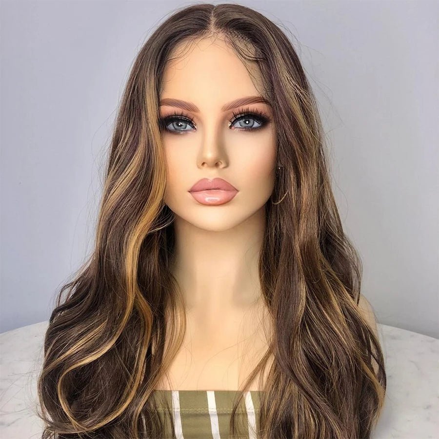 Flawless Tresses Highlight Blonde Wig - HairNjoy