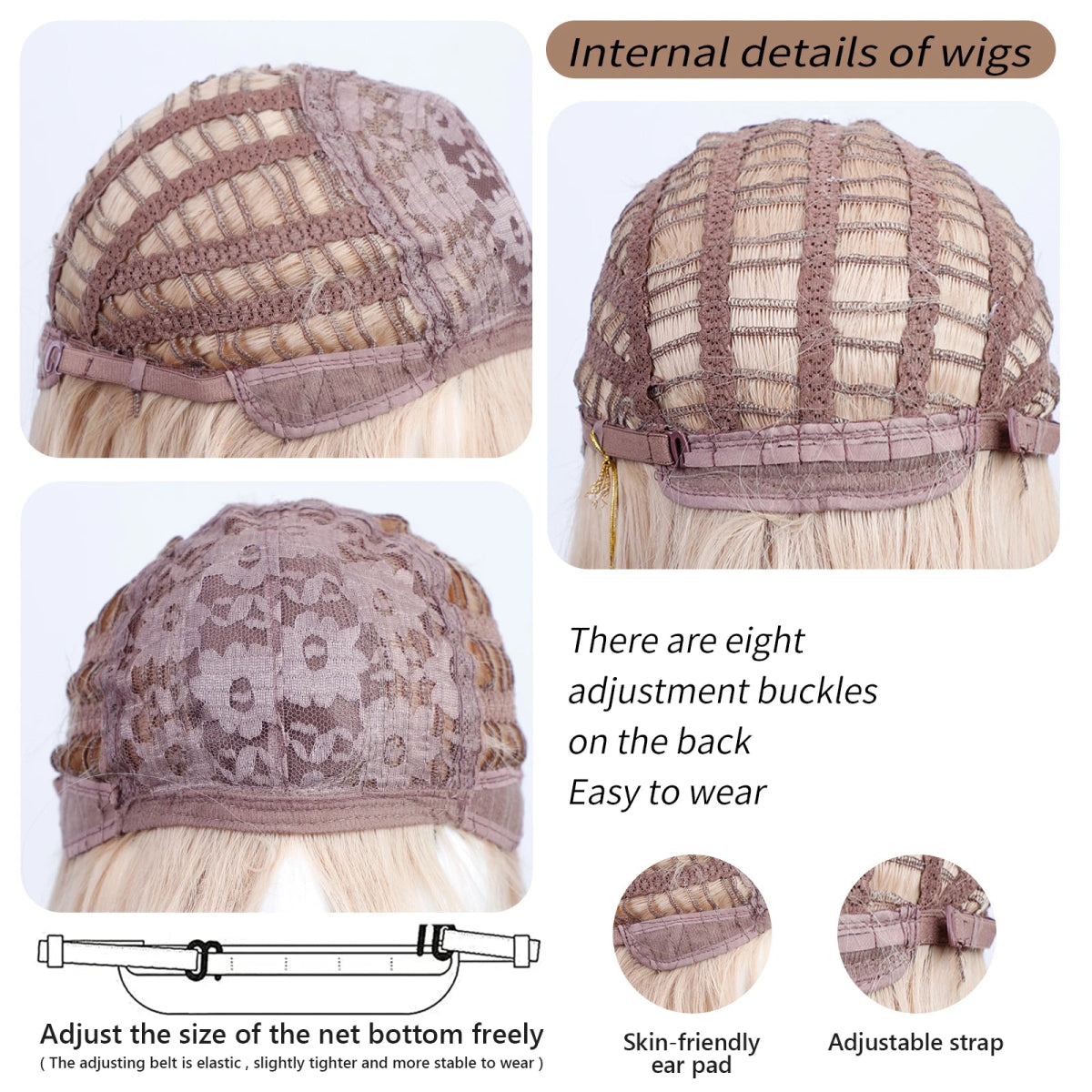 Gold Long Wavy Wig - HairNjoy