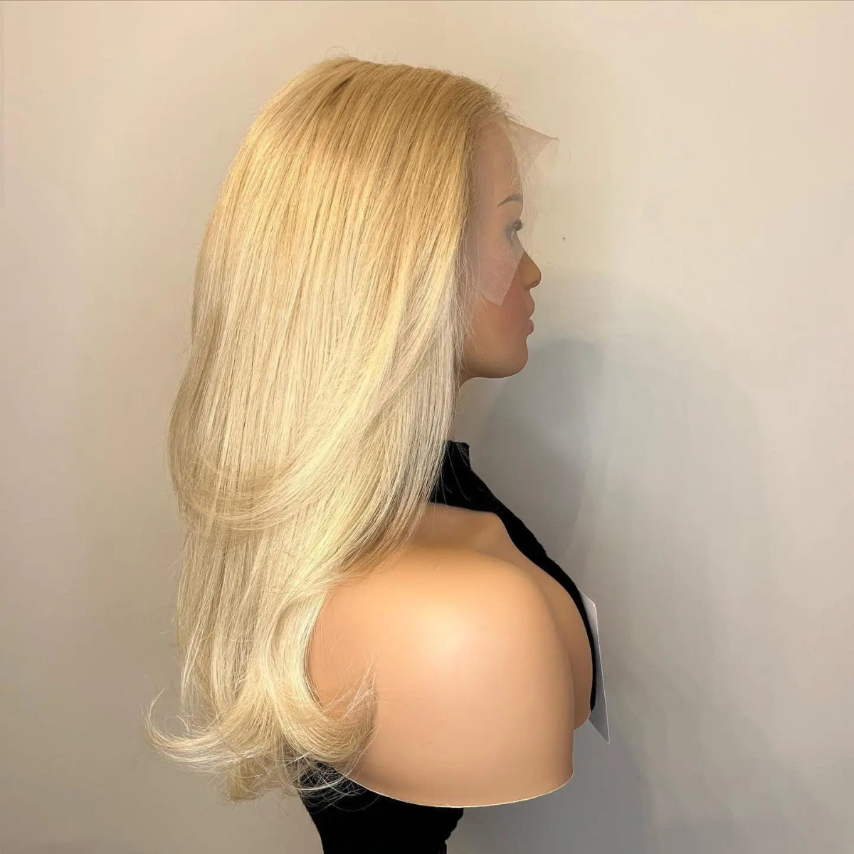 Golden Blonde Full Lace Human Hair Wig - HairNjoy