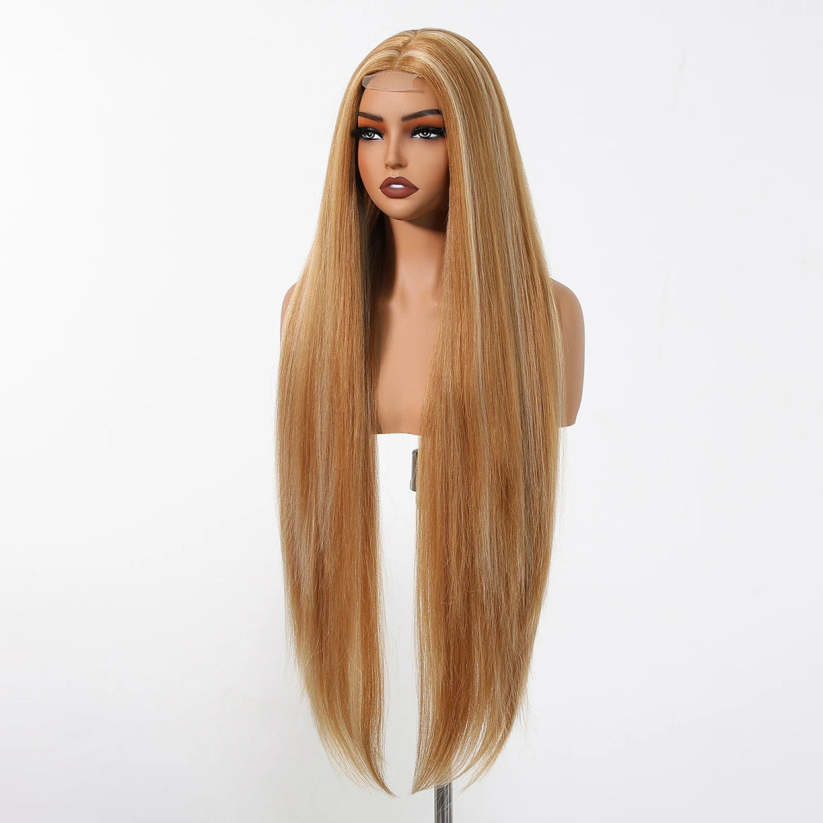 Golden Blonde Highlight Lace Front Wig - HairNjoy