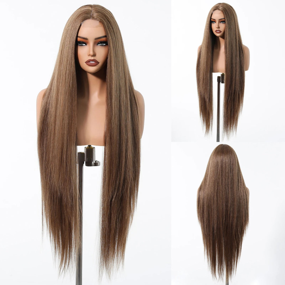 Golden Blonde Highlight Lace Front Wig - HairNjoy