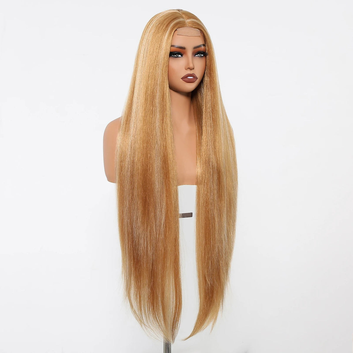 Golden Blonde Highlight Lace Front Wig - HairNjoy