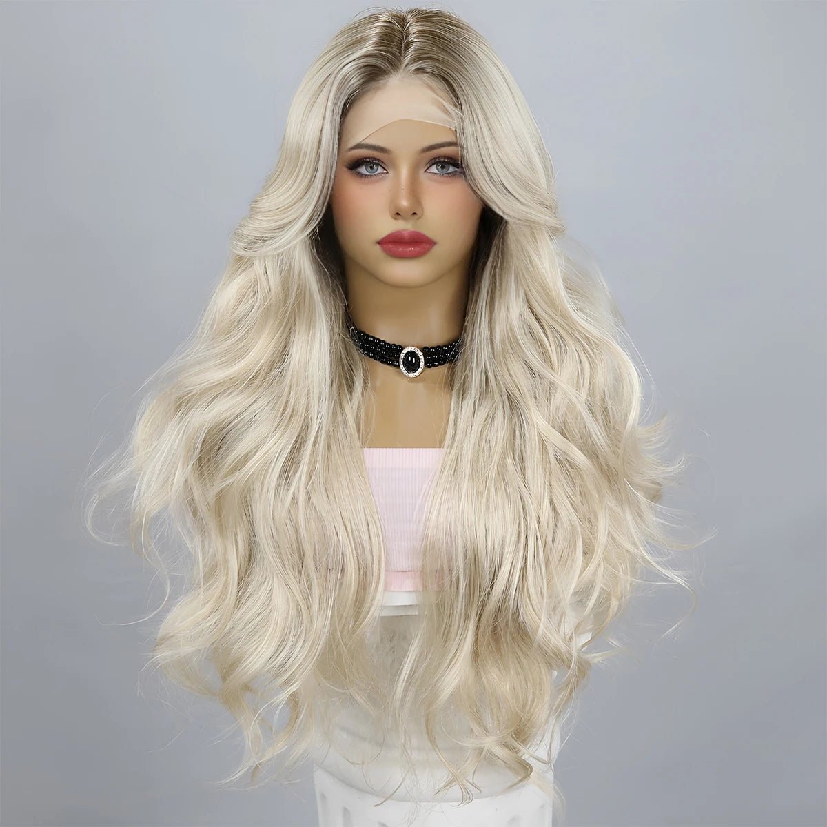 Golden Lace Front Wig - HairNjoy