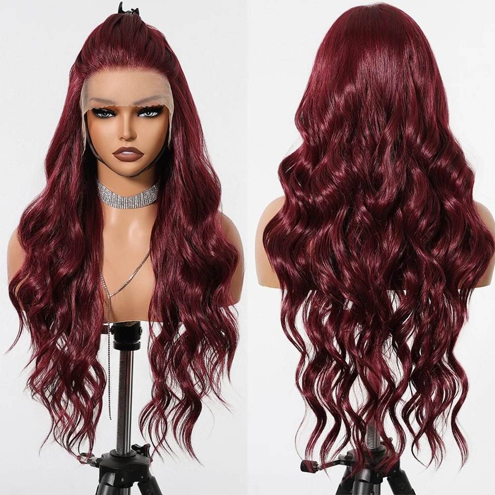 Gray White Highlight Lace Wig - HairNjoy