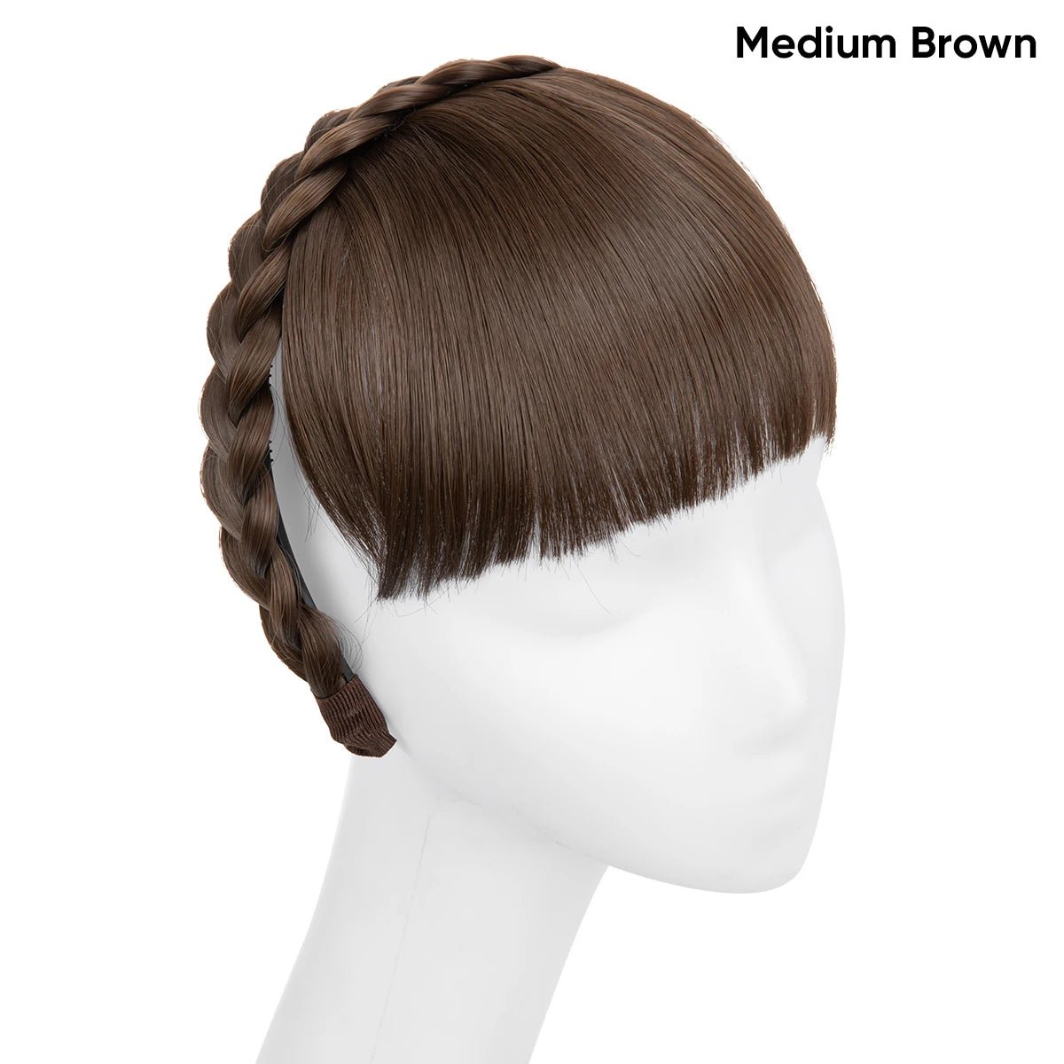 Headband Blunt Fringe Bangs Extension - HairNjoy