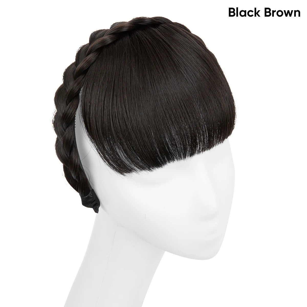 Headband Blunt Fringe Bangs Extension - HairNjoy