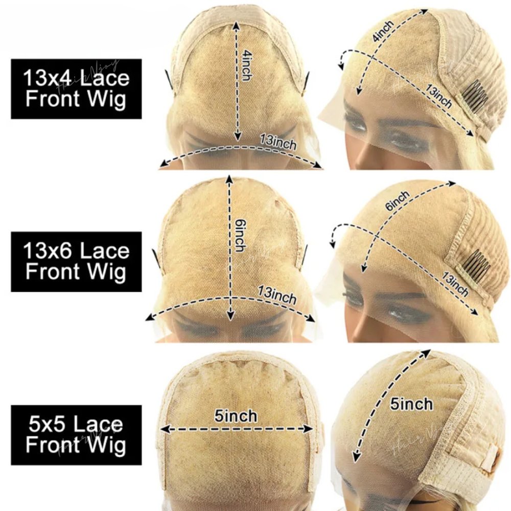 Highlight Ash Blonde Remy Hair Wigs - HairNjoy