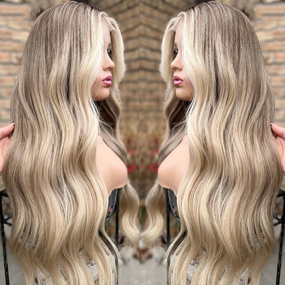 Highlight Blonde 360 Lace Wig - HairNjoy