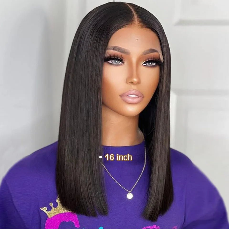 Highlight Straight Bob Human Wig - HairNjoy