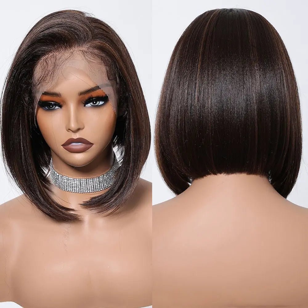 Highlight Straight Synthetic Lace Front Wig - HairNjoy