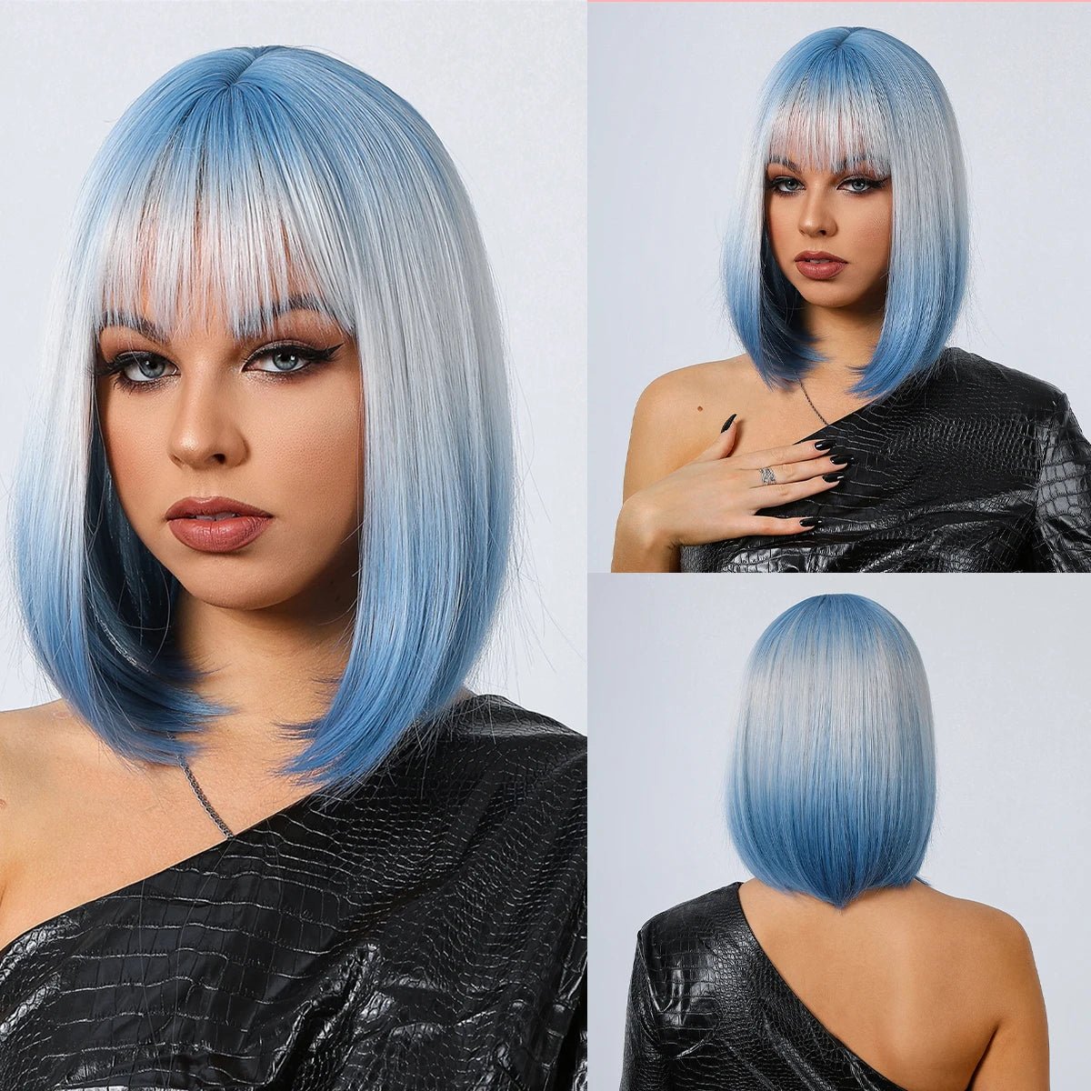 Honey Brown Short Straight Wig - HairNjoy