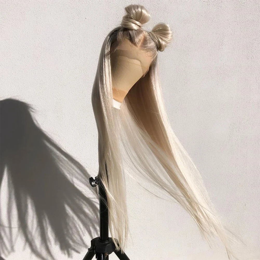 Icy Blonde Full Lace Human Hair Wig - HairNjoy