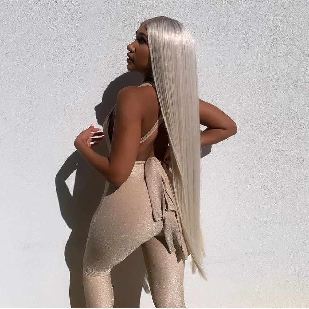 Icy Blonde Full Lace Human Hair Wig - HairNjoy